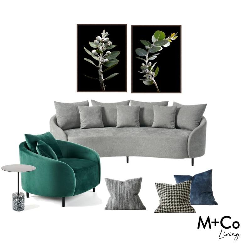 Freya Sofa Mood Board by M+Co Living on Style Sourcebook