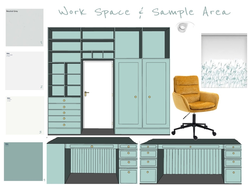 Workspace_Sample Area_ Mood Board by manu' on Style Sourcebook