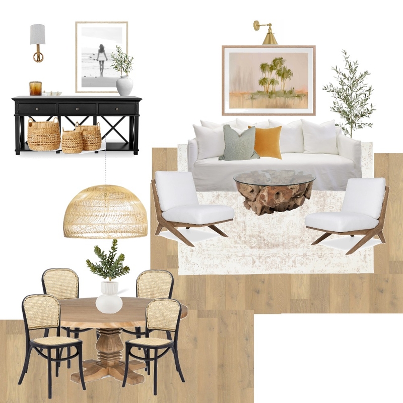 Living Room - Black Coastal  v10 Mood Board by Hart on Southlake on Style Sourcebook