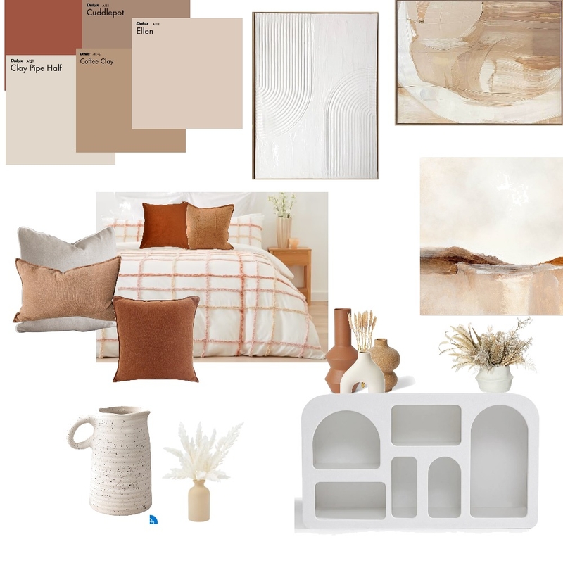 Neutral Bedroom Mood Board by Ruth Fisher on Style Sourcebook