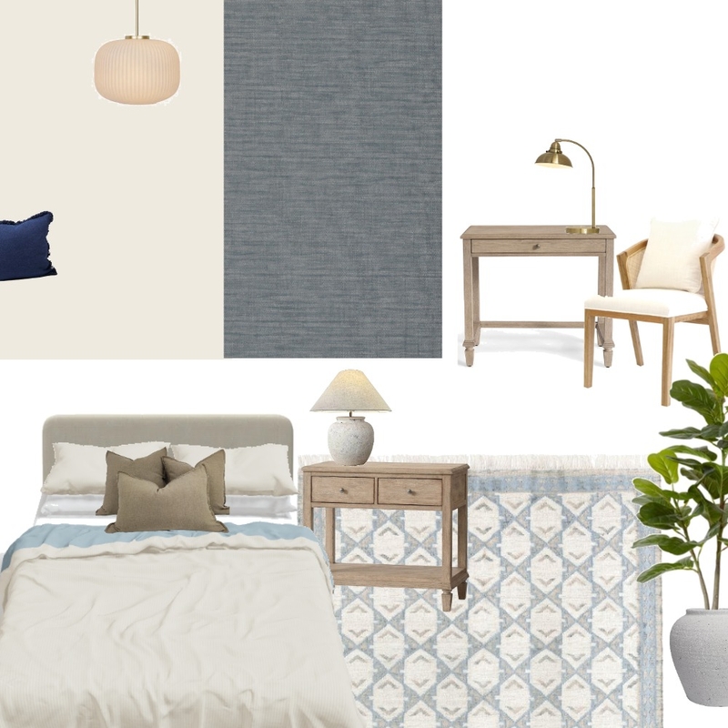 Mill - Bedroom 1 Mood Board by Holm & Wood. on Style Sourcebook