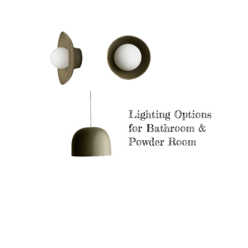 Bathroom & Powder Room lighting selection for yokine project Mood Board by Jennypark on Style Sourcebook