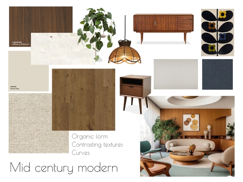 Mid century modern Mood Board by dkidd on Style Sourcebook