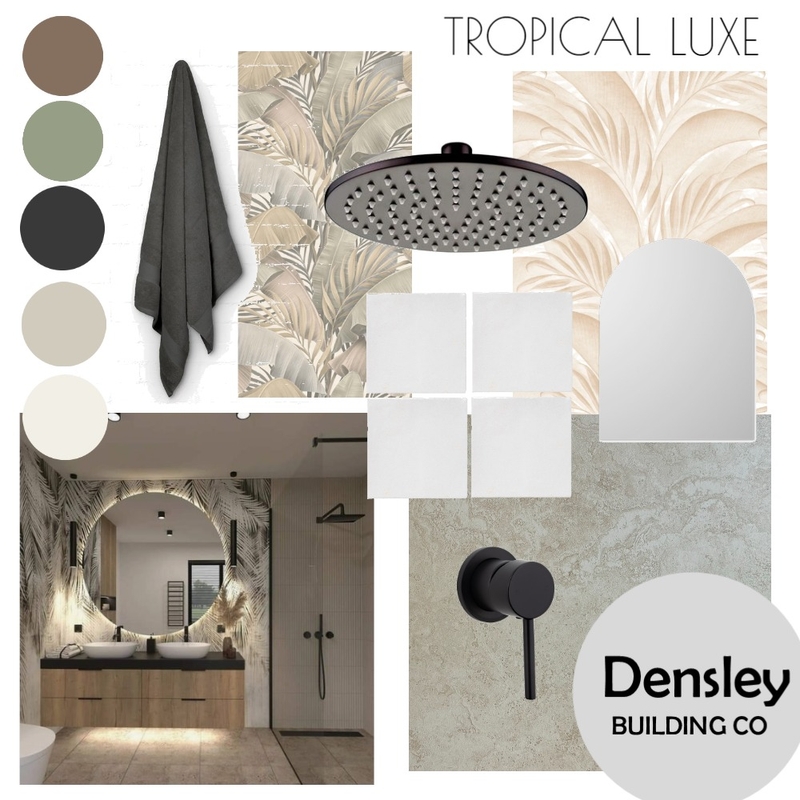 Tropical Luxe Mood Board by densleybuildingco_ on Style Sourcebook