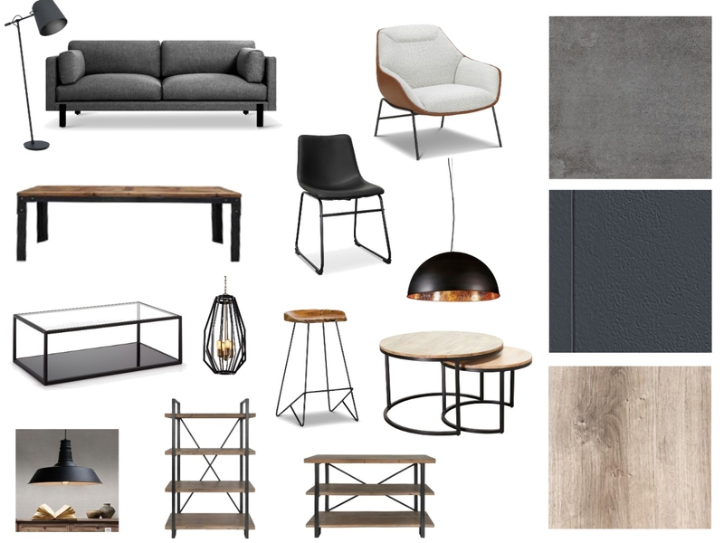 INDUSTRIAL Mood Board by santimelazzini on Style Sourcebook