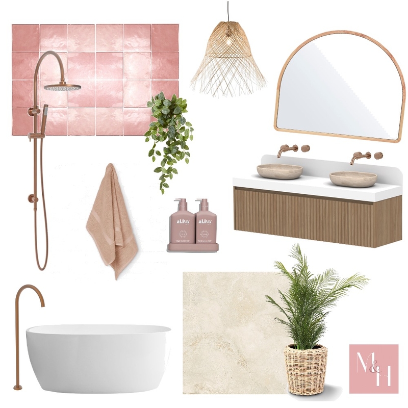 Harper Bathroom Mood Board by Madeline Henderson on Style Sourcebook