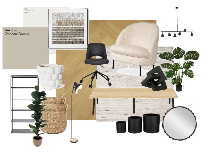 Contemporary Office Mood Board by Danielle at Coraseato on Style Sourcebook