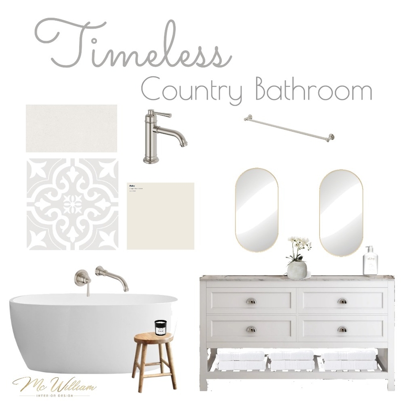 Bathroom Mood Board by McWilliam Interiors on Style Sourcebook