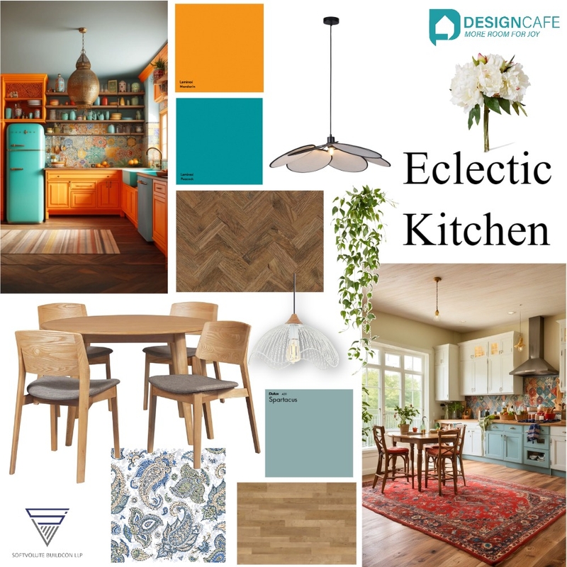 Eclectic Kitchen Mood Board by harshada on Style Sourcebook