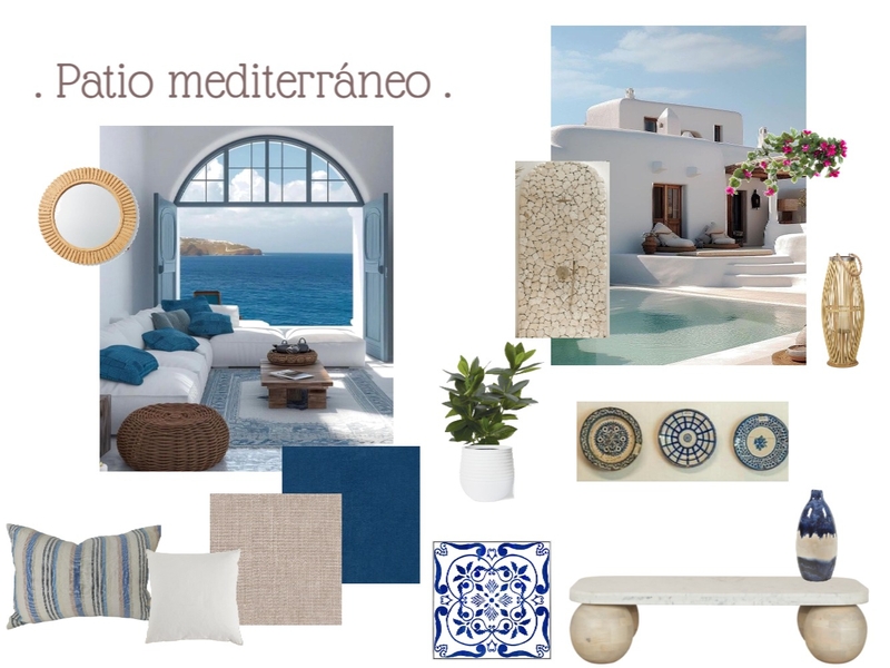 Patio mediterráneo Mood Board by georginacab on Style Sourcebook