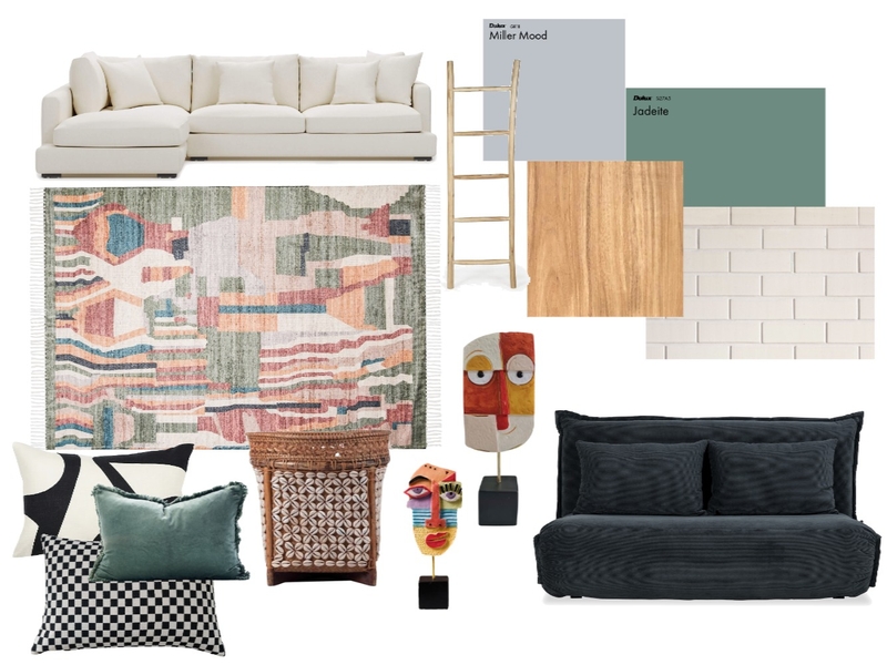 Basement - Eclectic modern Mood Board by MeiLi@Home on Style Sourcebook