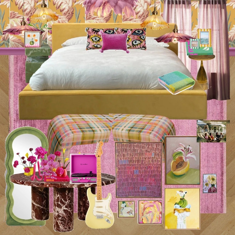 Old Hollywood Bedroom Mood Board by dl2407 on Style Sourcebook