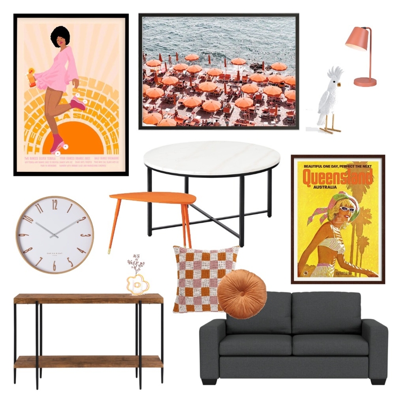 Retro Coolum unit Mood Board by Sisu Styling on Style Sourcebook