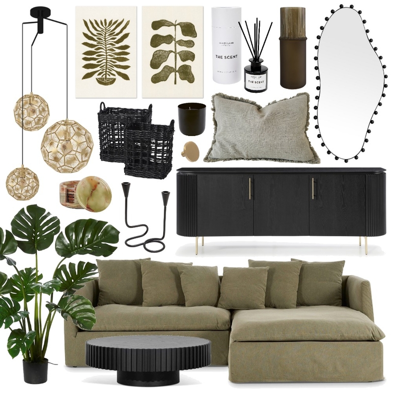 Living Room Refresh Mood Board by Lighting Illusions on Style Sourcebook