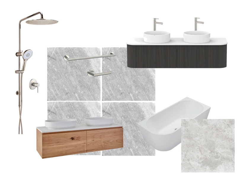 Nerrina Ensuite Samples Mood Board by Sarah Bourke Interior Design on Style Sourcebook