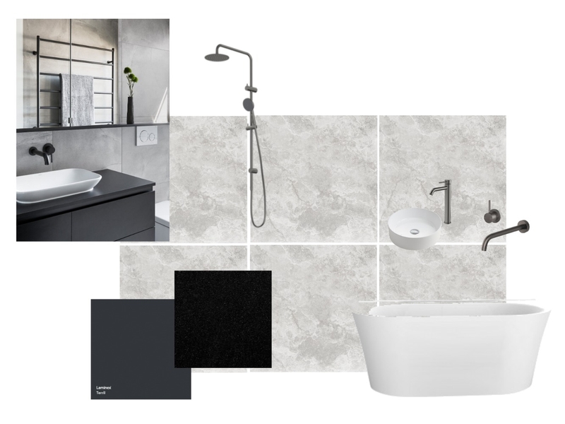 Nerrina Ensuite Samples 2 Mood Board by Sarah Bourke Interior Design on Style Sourcebook