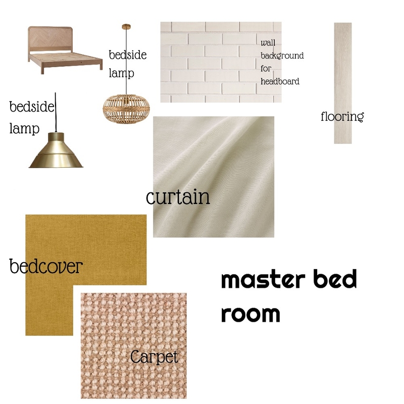 Master Bedroom Mood Board by Dewi Rheini AbuHanifah on Style Sourcebook