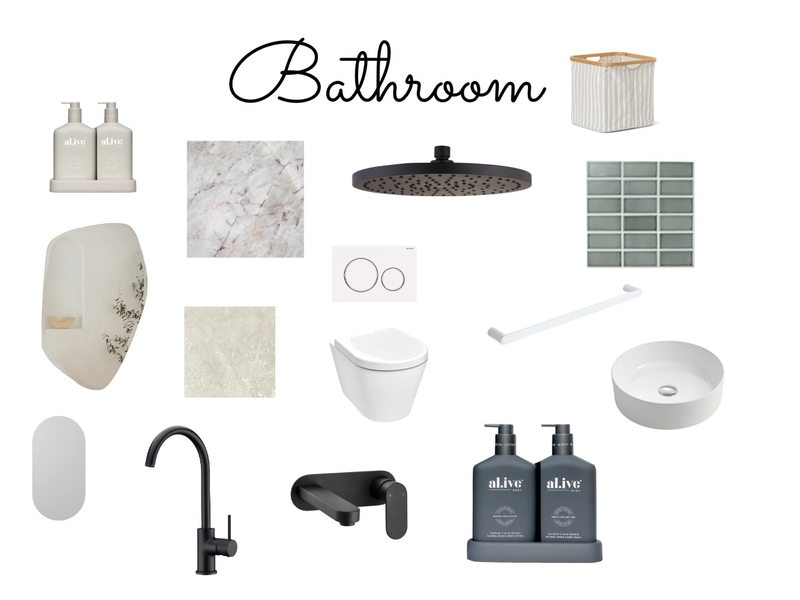 bathroom Mood Board by allie.fairweather@lindisfarne.nsw,edu,au on Style Sourcebook