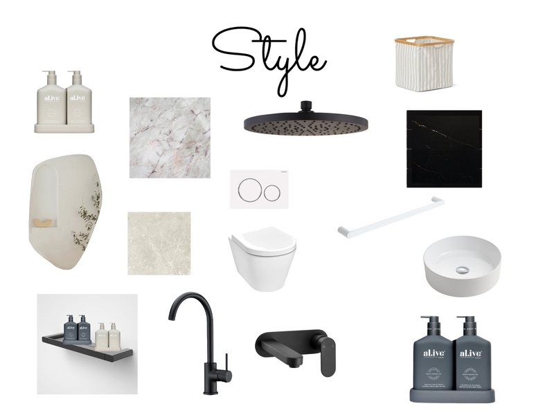 bathroomm Mood Board by allie.fairweather@lindisfarne.nsw,edu,au on Style Sourcebook