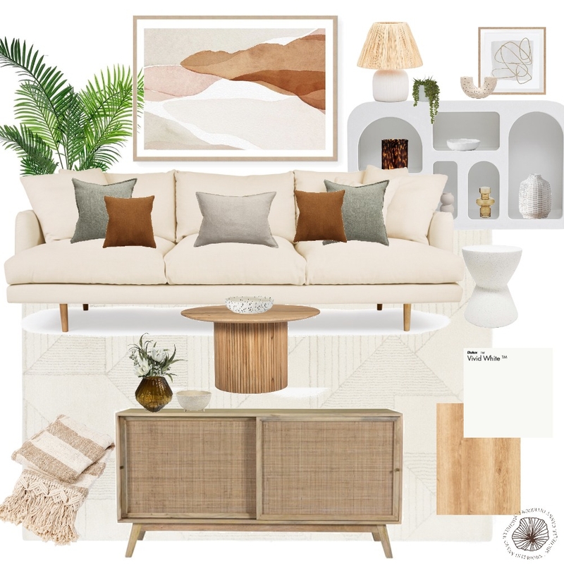 Modern Living Area Mood Board by Michelle Canny Interiors on Style Sourcebook