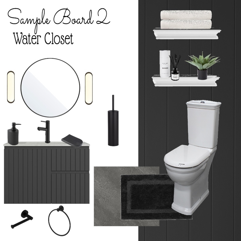 Water Closet Mood Board by kerryrenata on Style Sourcebook