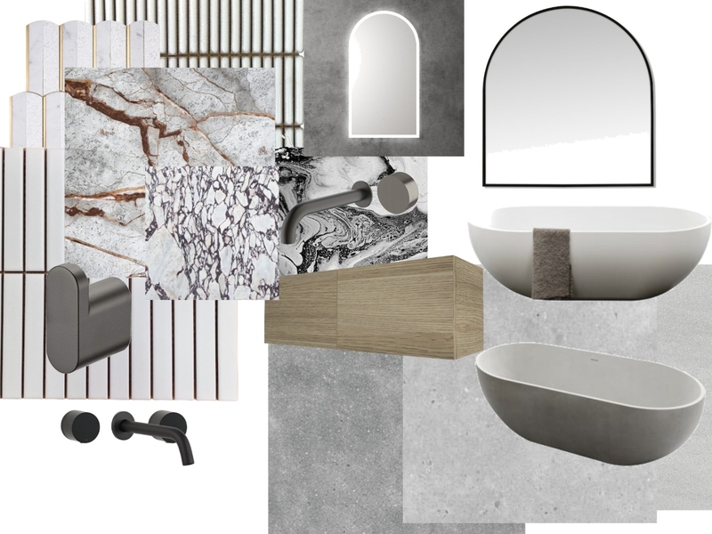 Ensuite Mood Board Mood Board by Betty Presilski on Style Sourcebook