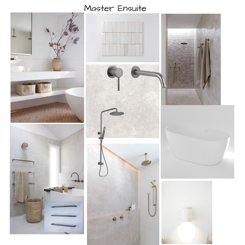 Master Ensuite Mood Board by Kylie Carr on Style Sourcebook