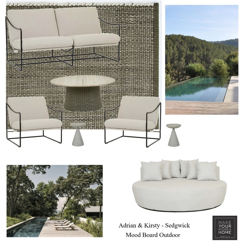 Adrian & Kirsty - Outdoor Mood Board 1 Mood Board by MarnieDickson on Style Sourcebook