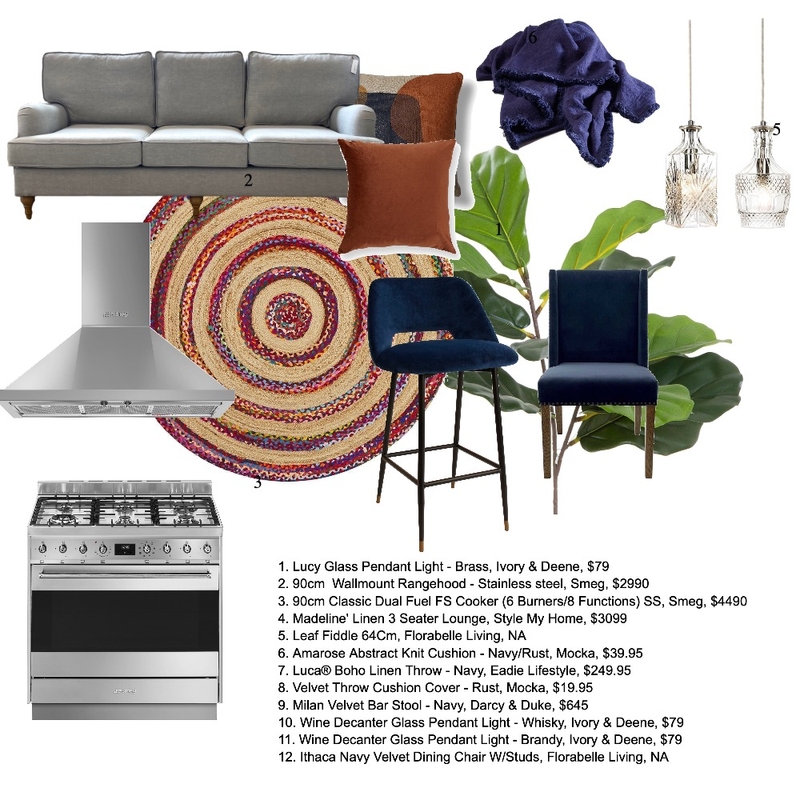 Moody Bohemian Furniture Board Mood Board by nikster1677@gmail.com on Style Sourcebook