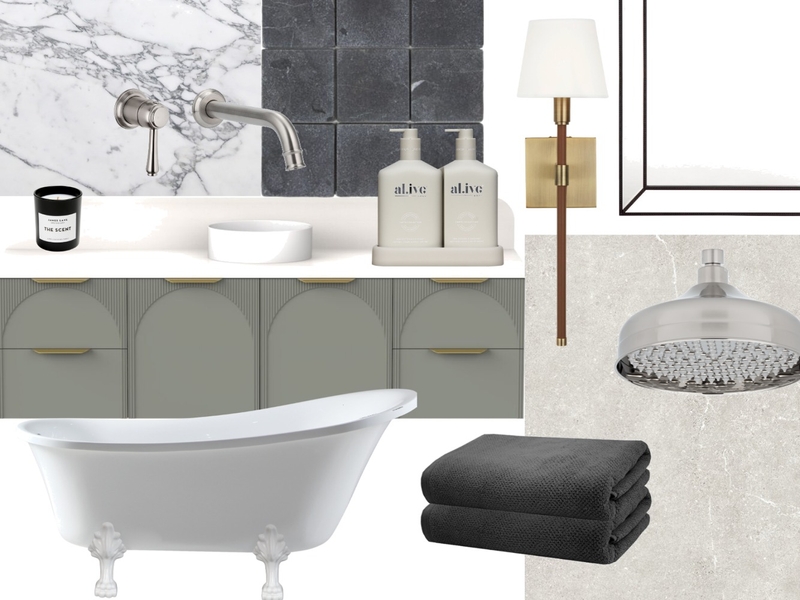 Main Bathroom Mood Board by SavannahJane on Style Sourcebook