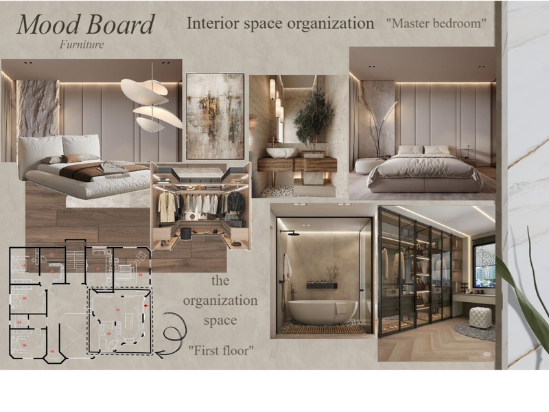 Master bedroom Mood Board by razan wael on Style Sourcebook