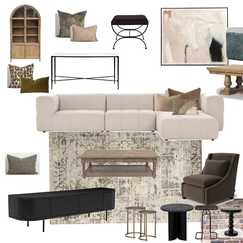 LIVING SECOND OPTION Mood Board by L&M Interiors on Style Sourcebook