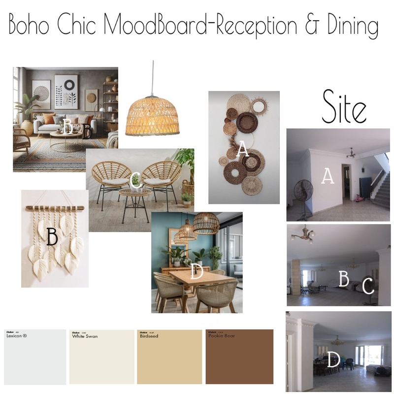 boho chic Reception Mood Board by habibaelwan on Style Sourcebook