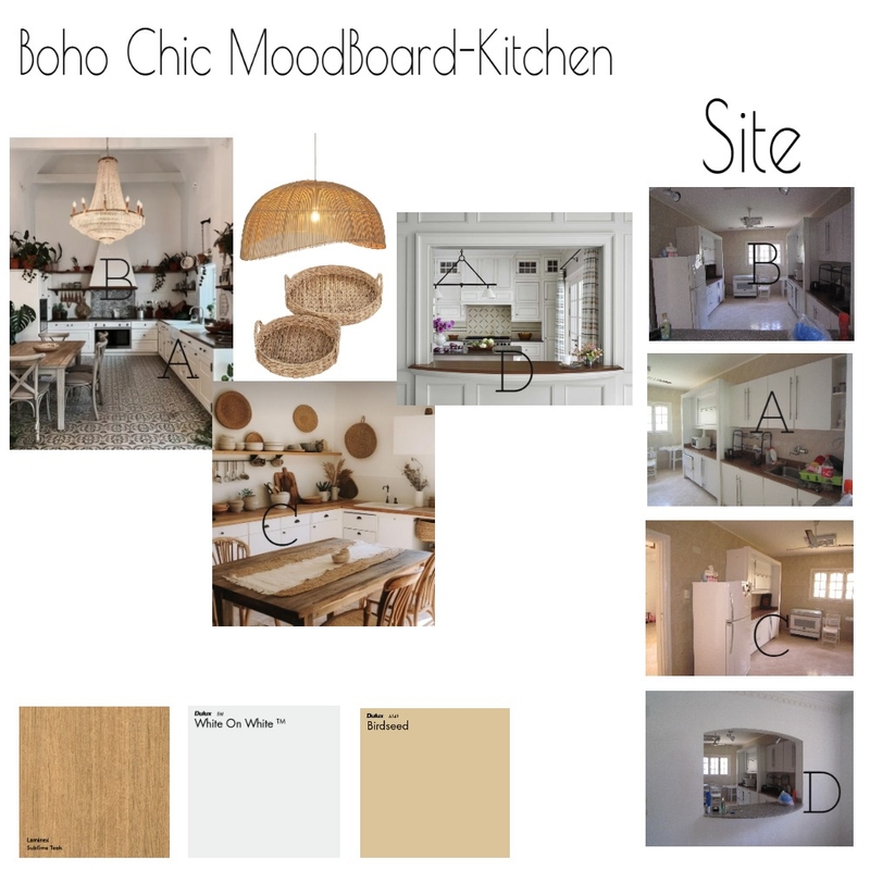 boho chic kitchen Mood Board by habibaelwan on Style Sourcebook