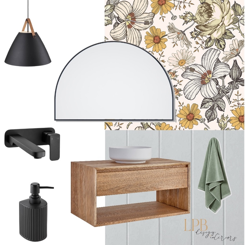 Powder Room Mood Board by LPB Designs & Interiors on Style Sourcebook