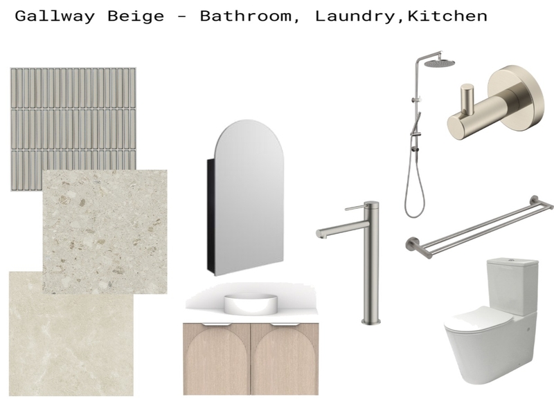 Gallway Beige - Bathroom & Laundry Mood Board by PavConstructions on Style Sourcebook