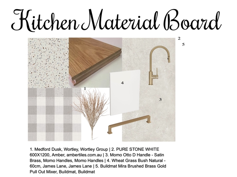 Kitchen material board Mood Board by TRAMA on Style Sourcebook