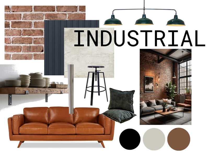 Industrial Mood Board 1 (Design Style) Mood Board by jodes92 on Style Sourcebook