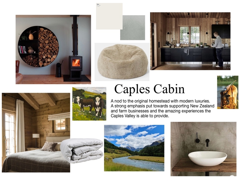 Caples Cabin Mood Board by Michele Green on Style Sourcebook