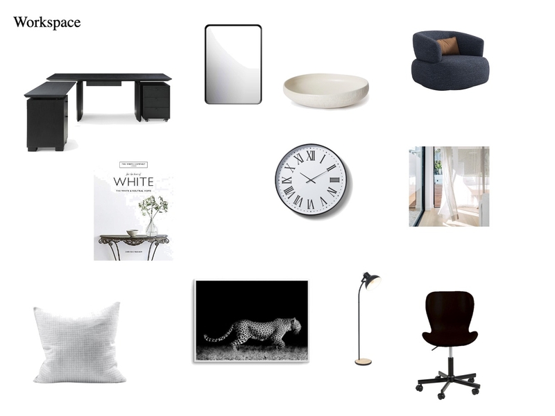 Workspace Mood Board by niffler2550@gmail.com on Style Sourcebook