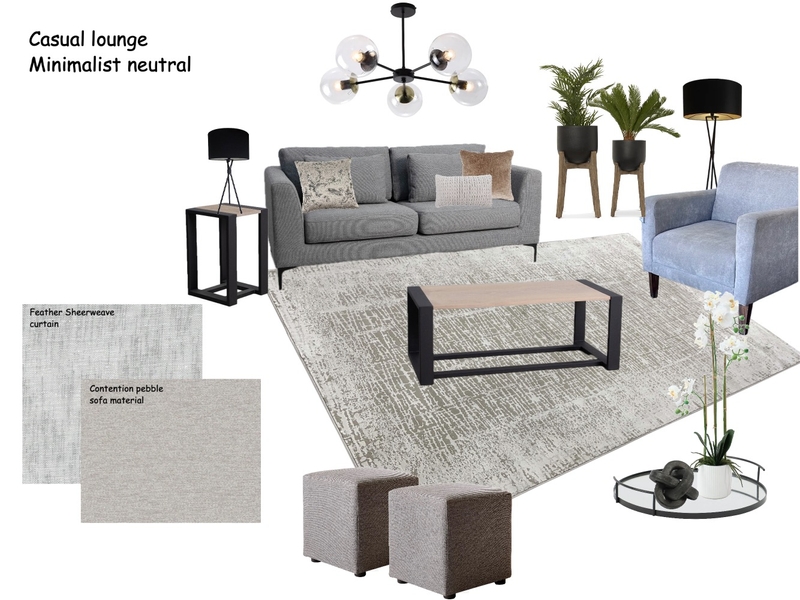 Casual Lounge Mood Board by Rachel Bedessy on Style Sourcebook