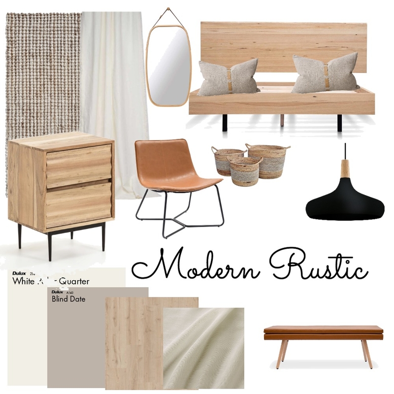 Modern Rustic Mood Board by HannahLBullen on Style Sourcebook