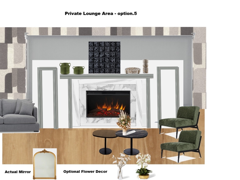 Catherine Madonsela's Residence- Private Lounge Option 5 Mood Board by Asma Murekatete on Style Sourcebook