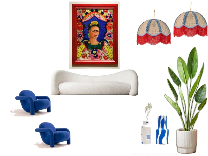 frida Mood Board by alanoud on Style Sourcebook