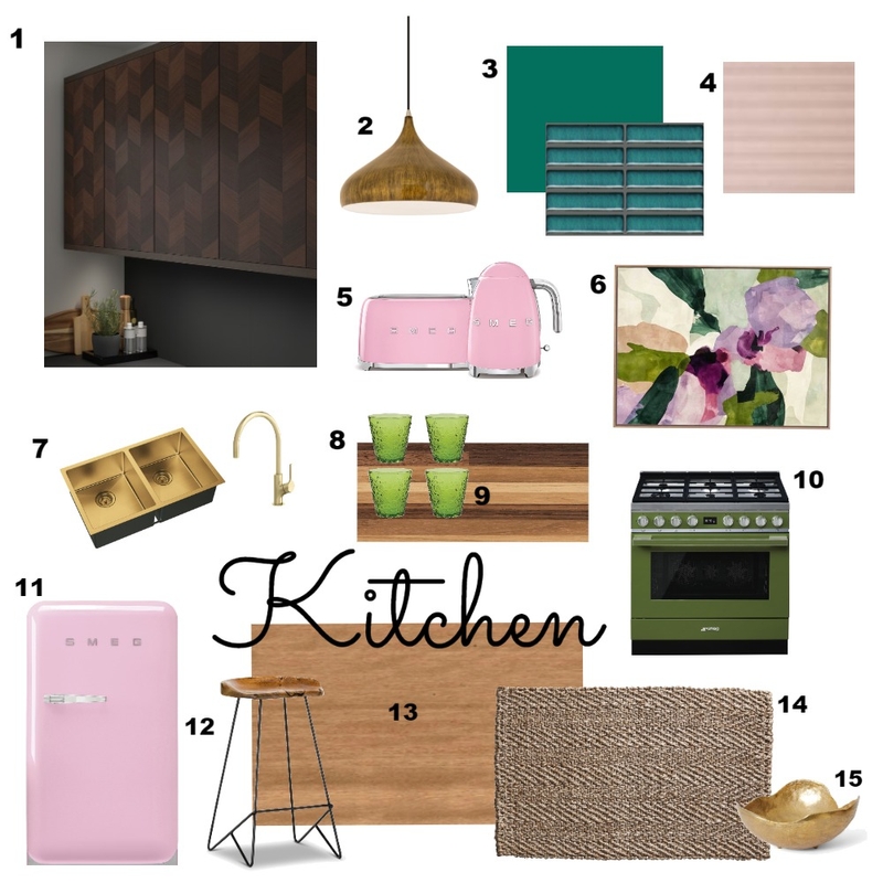 kitchen mood board Mood Board by shaadaye on Style Sourcebook