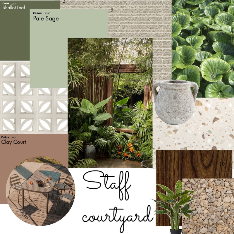 staff courtyard. Mood Board by kirrask99 on Style Sourcebook