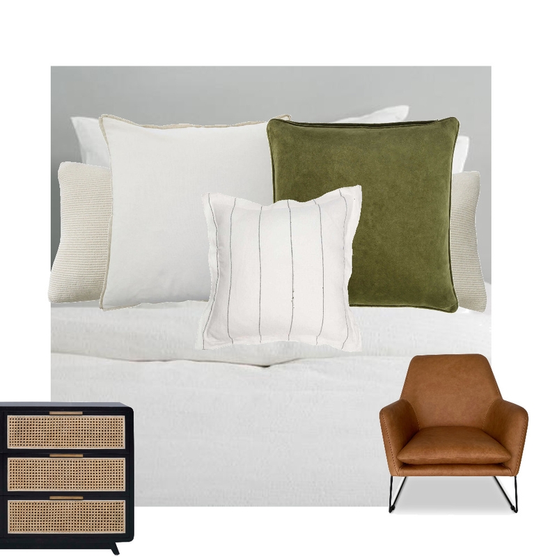 Black and green bed Mood Board by Mel on Style Sourcebook