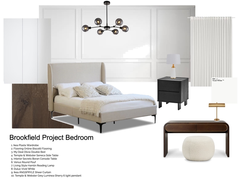 Brookfield Bedroom Mood Board by Pase & Co Designs on Style Sourcebook