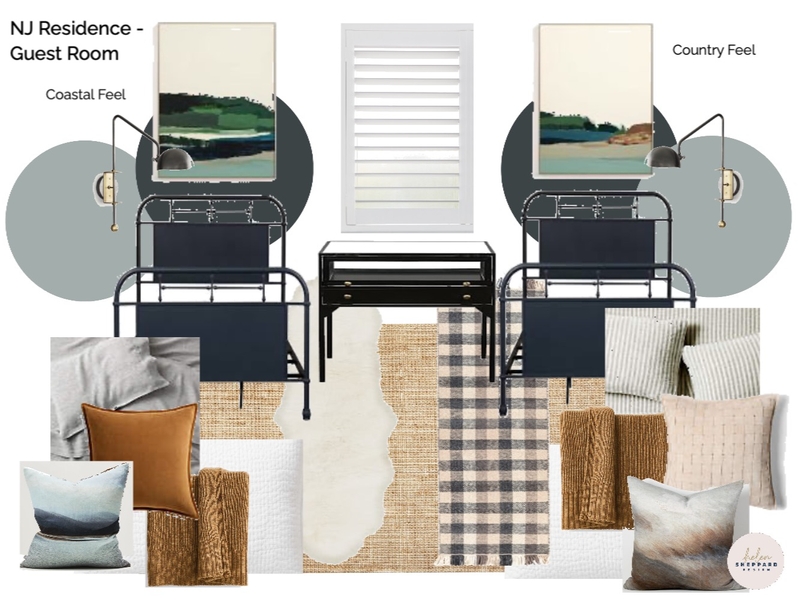 NJ Residence - Guest Room 2 Mood Board by Helen Sheppard on Style Sourcebook