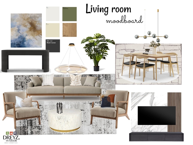 living room Mood Board by Karyn66 on Style Sourcebook